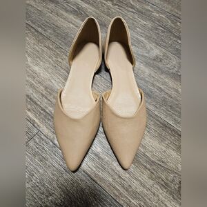 NWOT Banana Republic Modern d'Orsay Leather Flats (US 9)